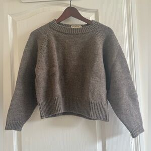Eve Gravel Brown Sweater